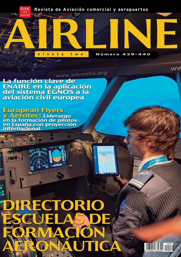 Portada de la revista Airline Ninety Two 439 y 440, junio y agosto de 2025